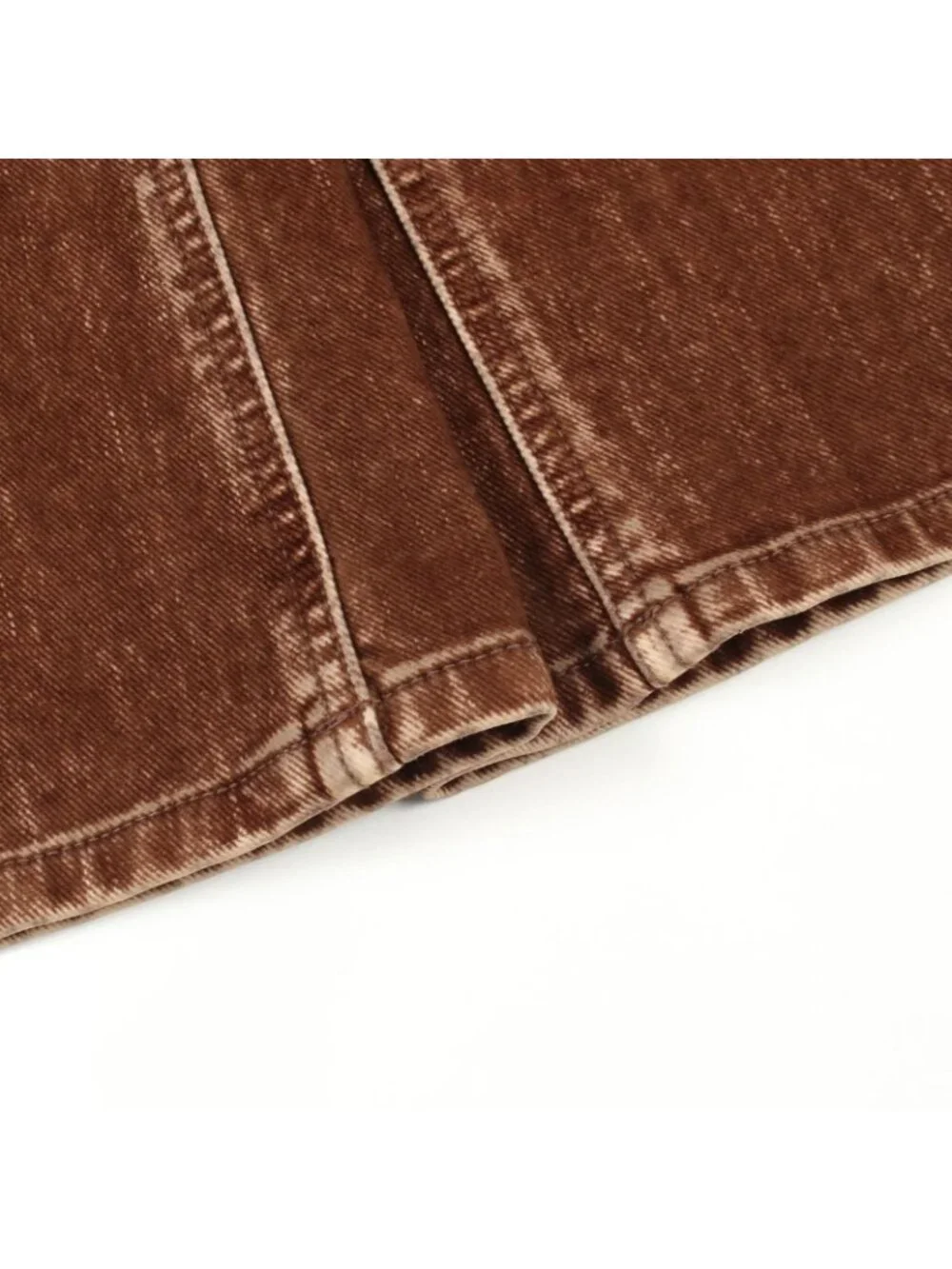 Loewe Denim Pants Washed Velour Button Fly Cotton